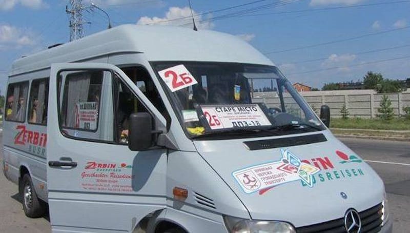 Маршрутне таксі Вінниця 2Б