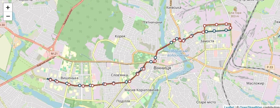 Тролейбус 15 Вінниця