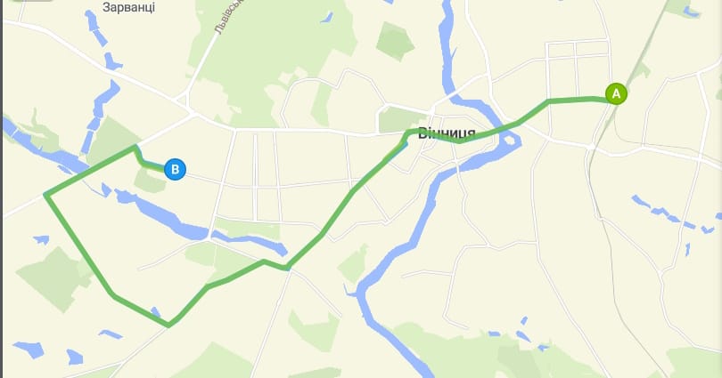 Тролейбус №18 в Вінниці