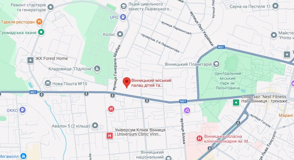 Вінницький міський палац дітей та юнацтва