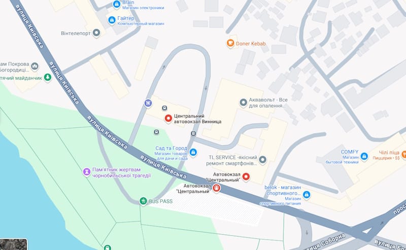 Автовокзал Вінниця Центральний