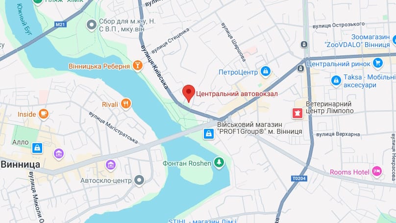 Центральний автовокзал Вінниці