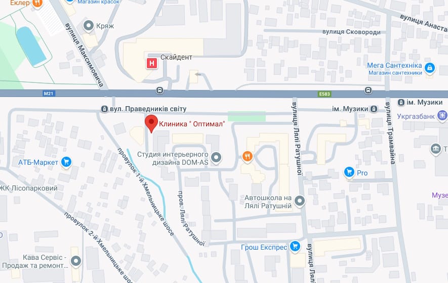 Медичний центр Оптімал вінниця