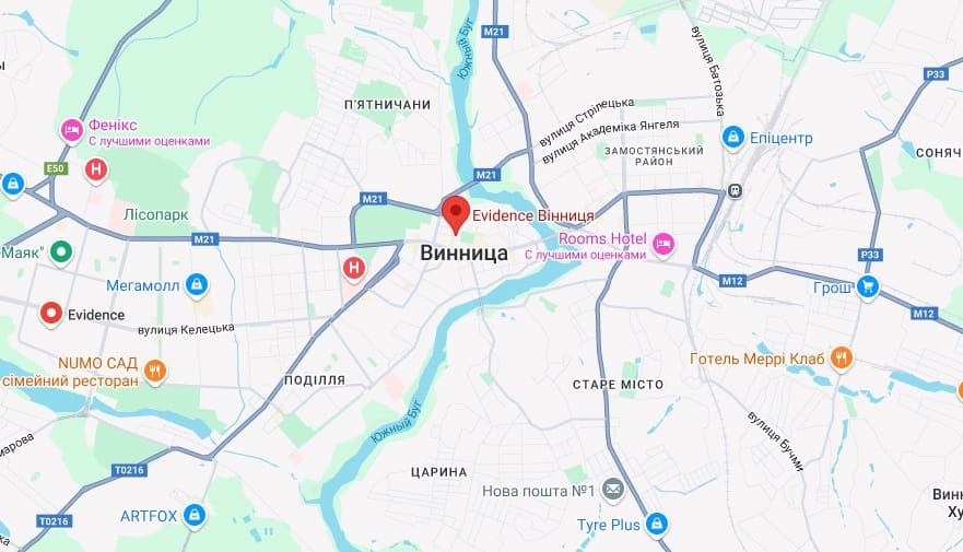 Евіденс Вінниця