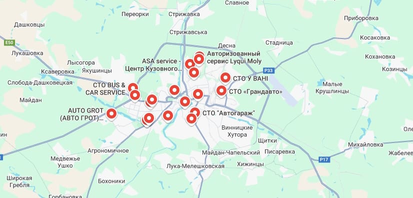 СТО Вінниця