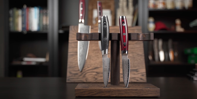 уход за ножом из дамасской стали